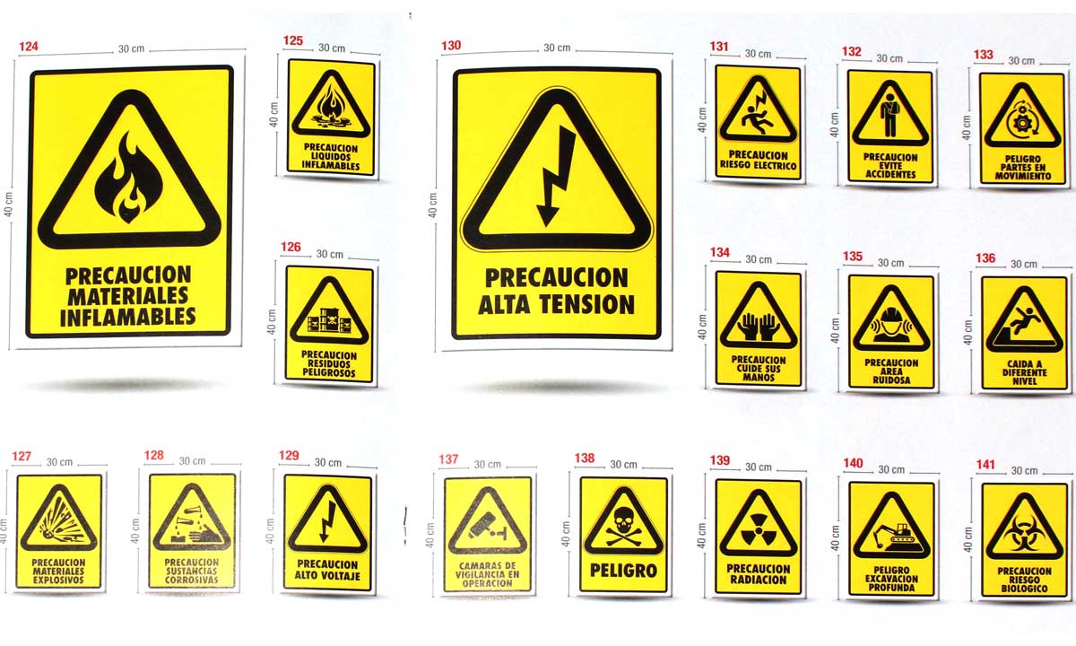 Señales de Precaución